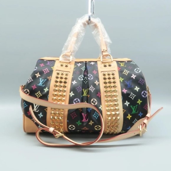Louis Vuitton Handbags - 100% Authentic Louis Vuitton Courtney Multicolor Monogram Canvas Satchel Bag